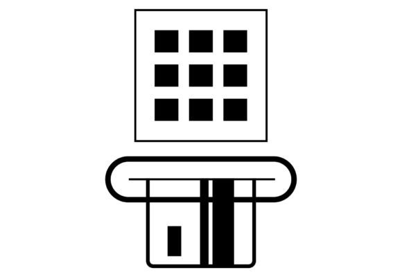 ATM Machine Icon Design: Minimalist Vector Guide