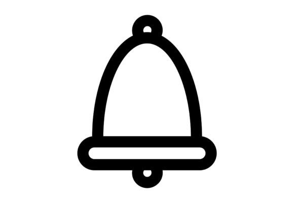 Enhancing Digital Interfaces with the Bell Notification Vector Graphic