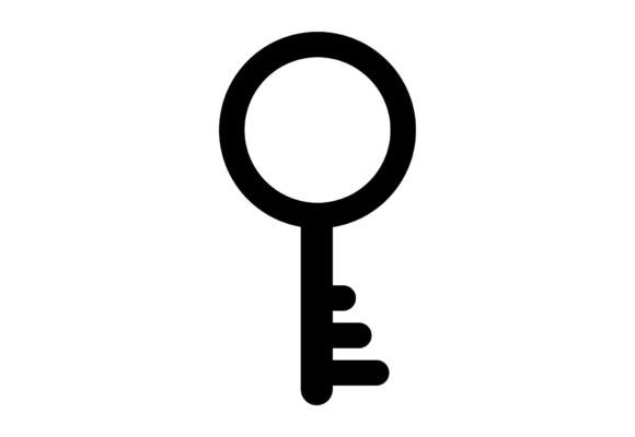 Key Silhouette SVG: Minimalist Design Guide