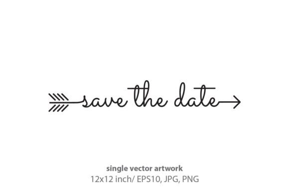 Save the Date Arrow: Design Guide