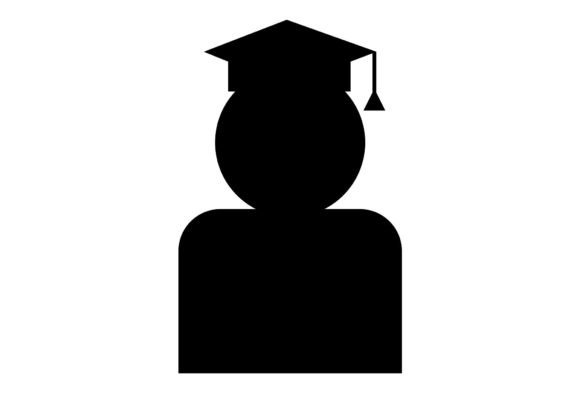 Student Clipart Study Vector: A Minimalist Design Asset for Modern Creators