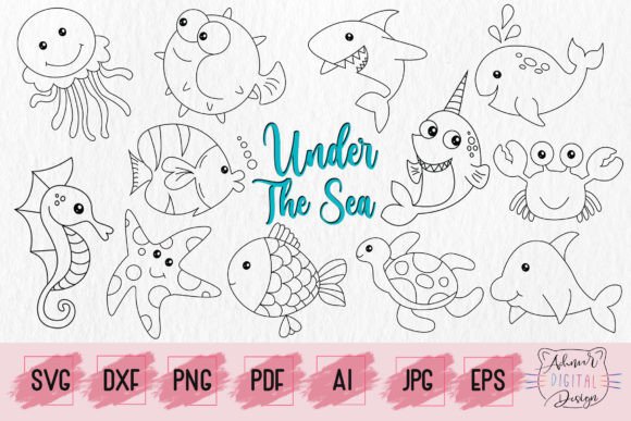 Under the Sea Cute Sea Animals Set: A Comprehensive Guide for Creators