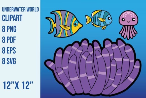 Unlocking Creative Potential with Underwater World Clipart for Digital and Print Projects