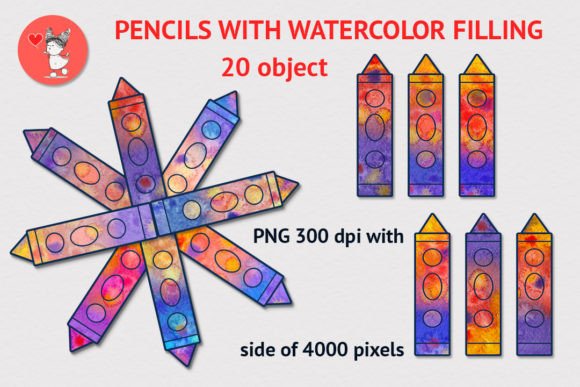 Watercolor Pencils: Elevating Digital Design with Hand-Drawn Charm